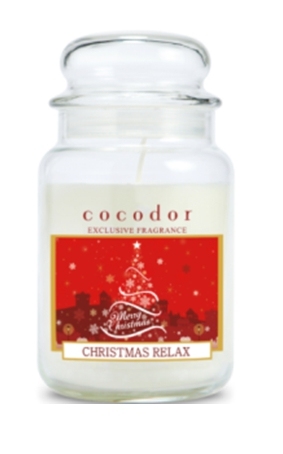 Аромасвеча Cocodor Christmas Large Jar Candle 550g