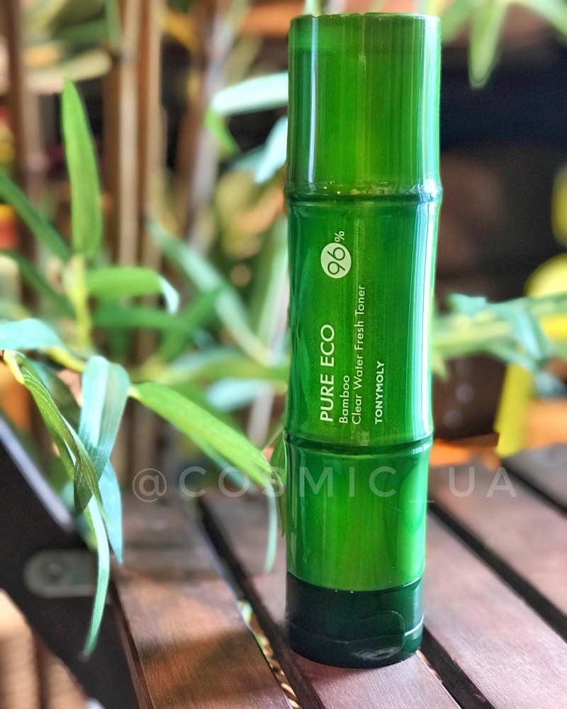 Тонер с экстрактом сока бамбука Tony Moly Pure Eco Bamboo Clear Water Fresh Toner 300ml