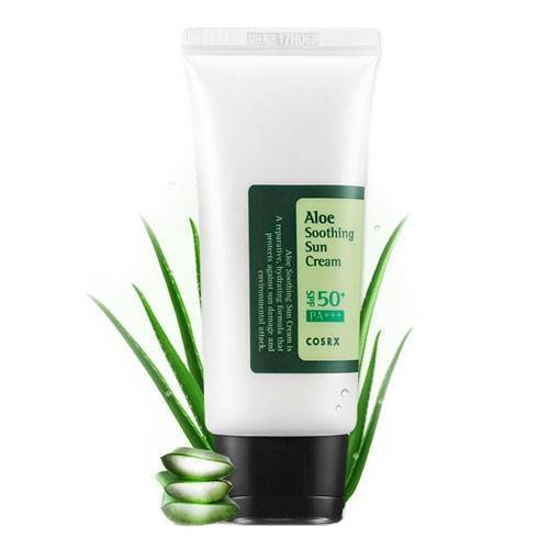 Крем Сонцезахисний Для Чутливої І Жирної Шкіри З Екстрактом Алое COSRX Aloe Soothing SPF50 PA+++ Sun Cream