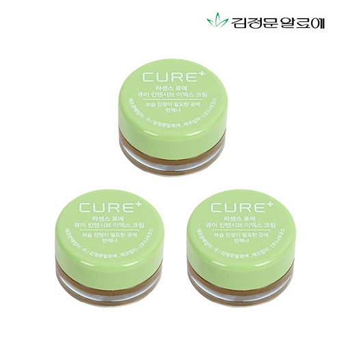Крем успокаивающий с экстрактом алое Kim Jeong Moon Aloe Cure Plus Intensive 2X Cream 3,5ml 