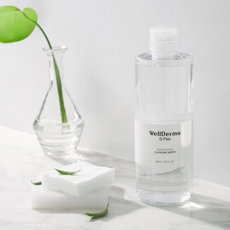 Очищающая увлажняющая вода с оливковым маслом Wellderma G Plus Moisturizing Cleansing Water 100ml