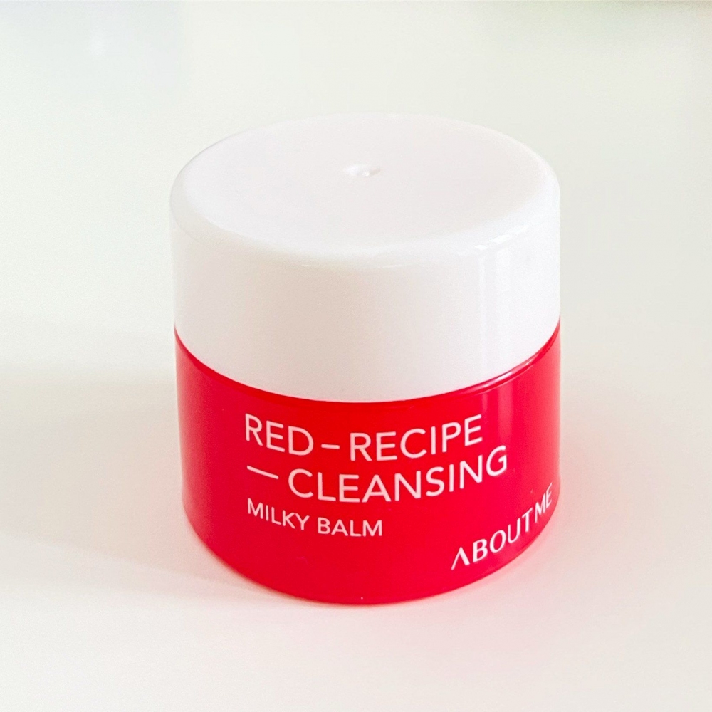 Бальзам для зняття макіяжу з екстрактом Троянди About Me Red-Recipe Cleansing Milky Balm 8ml
