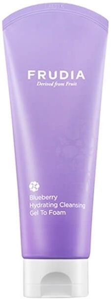 Гель-пенка для умывания с экстрактом черники Frudia Blueberry Hydrating Cleansing Gel To Foam 145ml