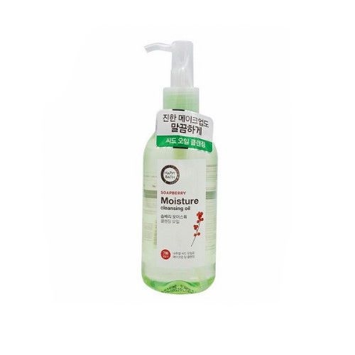 Гидрофильное масло увлажняющее с экстрактом шиповника Happy Bath  Soapberry Moisture Cleansing Oil 200ml