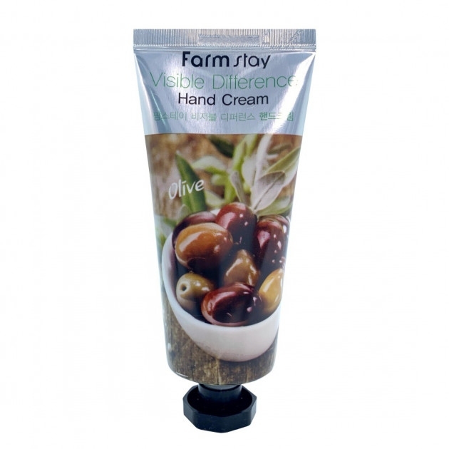 Поживний крем для рук з екстрактом оливи FarmStay Visible Difference Olive Hand Cream 100ml