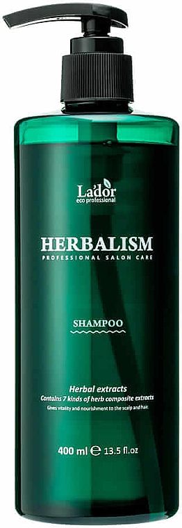 Шампунь успокаивающий с травяными экстрактами La'dor Herbalism Shampoo 