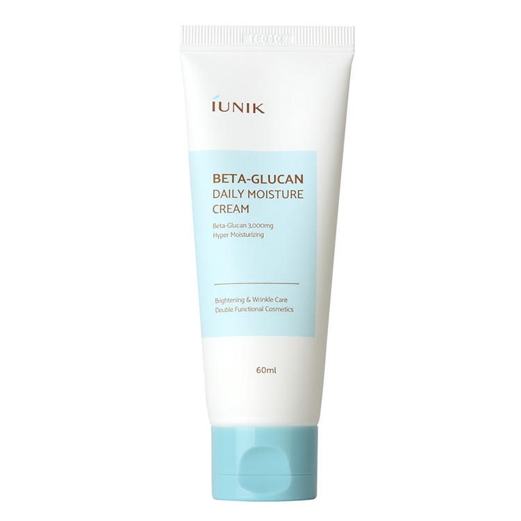 Крем для интенсивного увлажнения и оздоровления кожи с бета-глюканом IUNIK Beta-Glucan Daily Moisture Cream 60ml