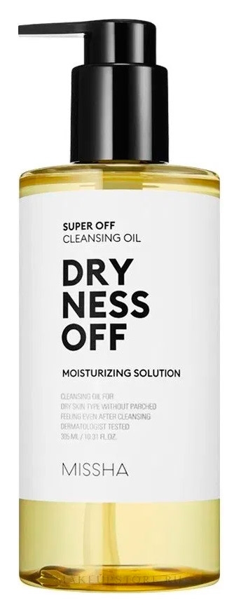 Увлажняющее гидрофильное масло MISSHA SUPER OFF CLEANSING OIL (DRYNESS OFF) 305 ml