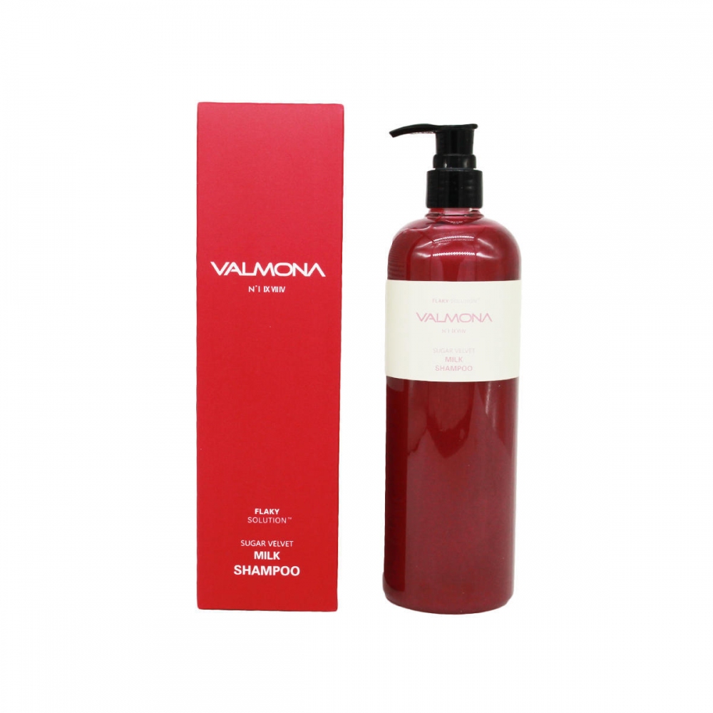 Шампунь для волос с комплексом из молока и экстрактов ягод Valmona Sugar Velvet Milk Shampoo 