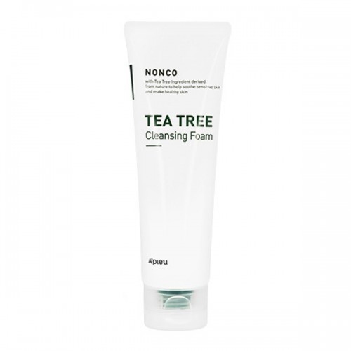 Пенка для умывания с маслом чайного дерева для проблемной кожи  A'Pieu Nonco Tea Tree Cleansing Foam 130ml
