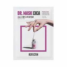Маска Успокаивающая И Восстанавливающая Rovectin Skin Essentials Dr. Mask Cica