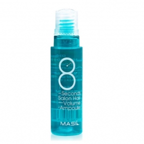 Маска-филлер для объема и гладкости волос Masil Blue 8 Seconds Salon Hair Volume Ampoule 15ml
