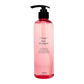 Шампунь восстанавливающий с малиновым уксусом для сухих и ломких волос Raspberry Vinegar Hair Shampoo A'pieu 500ml