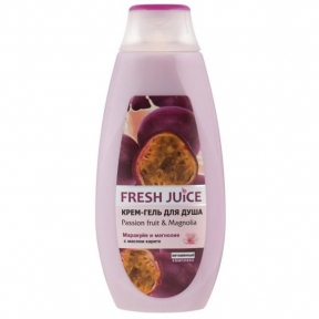Крем-гель для душу «Сік Маракуї та Магнолія» Fresh Juice Brazilian Carnival Passion Fruit & Magnolia 400ml