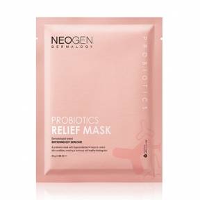 Успокаиваяющая тканевая маска с пробиотиками и ягодными экстрактами Neogen Probiotics Relief Mask 25g