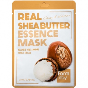 Маска тканевая с маслом ши FarmStay Real Shea Butter Essence Mask, 23ml