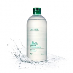 Вода для снятия макияжа успокаивающая  с экстрактом центеллы VT Cosmetics VT Cica Mild Cleansing Water 500ml