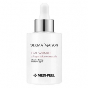 Коллагеновая лифтинг-сыворотка для лица Medi Peel Derma Maison Time Wrinkle Collagen Volume Ampoule 100ml