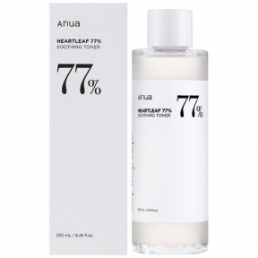 Успокаивающий тонер с экстрактом хауттюйнии ANUA Heartleaf 77% Soothing Toner 250ml