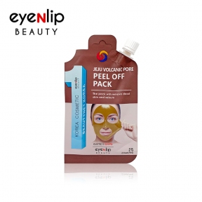 Маска-плёнка с вулканической глиной для лица Eyenlip Jeju Volcanic Pore Peel Off Pack 25g