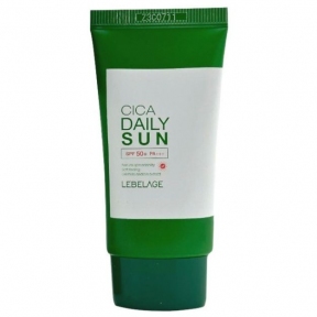 Сонцезахисний крем із центелою Lebelage Cica Daily Sun SPF50+ PA+++ 30ml