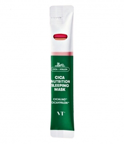 Маска питательная ночная с центеллой для лица Vt Cosmetics Cica Nutrition Sleeping Mask 4ml