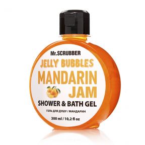 Гель для душа «Mandarin» Mr.Scrubber Jelly Bubbles Shower & Bath Gel, 300ml