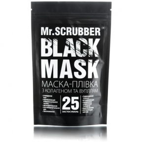 Маска альгинатная с коллагеном и углем для лица Mr.Scrubber Black Mask 40g