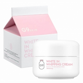 Осветляющий крем с молочными протеинами G9Skin White In Moisture Cream