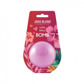 Бомбочка-гейзер с маслом лаванды для ванны Joko Blend Love Spell 200g