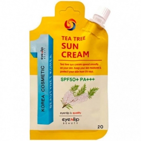Крем солнцезащитный с экстрактом чайного дерева Eyenlip Tea Tree Sun Cream SPF50 20g
