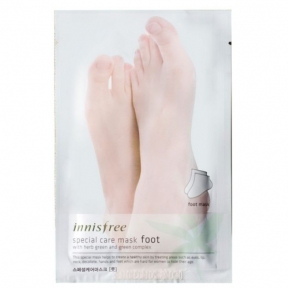Увлажняющая маска-носочки для ног Innisfree Special Care Foot Mask 1pc