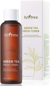 Тонер Успокаивающий Освежающий С Экстрактом Зеленого Чая Isntree Green Tea Fresh Toner 200ml
