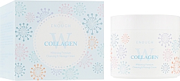 Массажный осветляющий крем с коллагеном для тела Enough W Collagen Whitening Premium Cleansing & Massage Cream