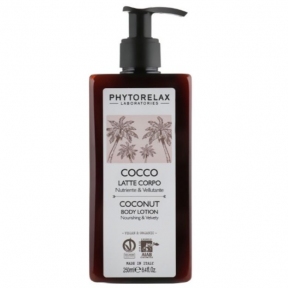 Лосьон для тела питательный и смягчающий Phytorelax Laboratories  Body Lotion COCONUT Vegan&Organic 250 мл