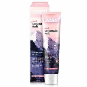 Зубная Паста Укрепляющая С Розовой Гималайской Солью Aekyung 2080 Pink Mountain Salt Toothpaste 120мл (розовая упаковка)