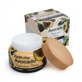 Крем премиальный освежающий с экстрактом авокадо Farmstay  Avocado Premium Pore Cream 100ml