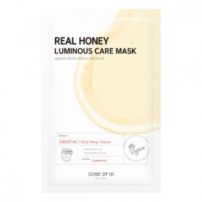 Маска тканевая с медом для лица Some By Mi Real Honey Luminous Care Mask 20ml