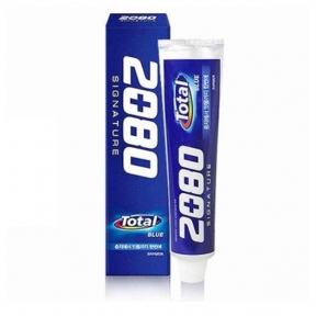 Зубна паста антибактеріальна 2080 Signature Total Blue 150g