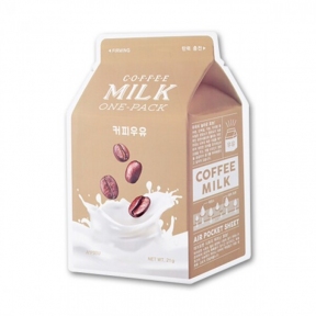 Маска З Молочними Протеїнами І Кофеїном A'pieu Milk One Pack Coffee Milk