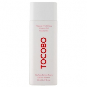 Тонуючий сонцезахисний крем для обличчя Tocobo Vita Tone Up Sun Cream SPF50+ PA++++ 50ml