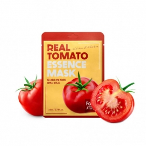 Маска тканевая с экстрактом томата FarmStay Real Tomato Essence Mask 23ml