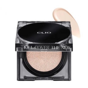 Мини тональный кушон CLIO kill cover the new founwear cushion mini spf50+ pa+++ #2 lingerie 5g