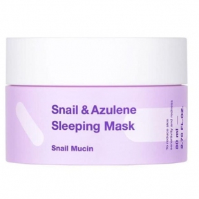 Ночная маска с экстрактом улитки и азуленом Tiam Snail & Azulene Sleeping Mask 80ml