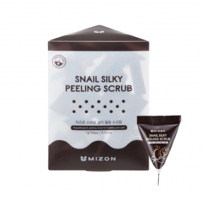 Пилинг-скраб для лица с содой и муцином улитки Mizon Snail Silky Peeling Scrub 7g