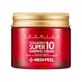 Крем Ночной Для Лица Омолаживающий С Коллагеном Для Уплотнения Кожи MEDI-PEEL Collagen Super 10 Sleeping Cream 10 ml