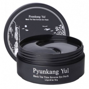 Пошкоджено упаковку. Патчі для обличчя гідрогелеві з екстрактом чорного чаю Pyunkang yul Black Tea Time Reverse Eye Patch