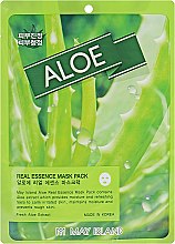 Маска тканевая для лица с экстрактом алоэ May Island Real Essence Mask Pack Aloe 25ml