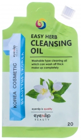 Масло гидрофильное с экстрактом трав для лица Eyenlip EASY HERB CLEANSING OIL 20ml