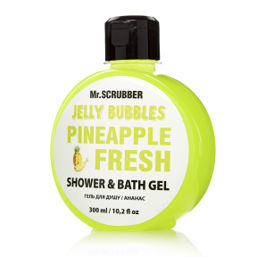 Гель для душа «Pineapple» Mr.Scrubber Jelly Bubbles Shower & Bath Gel, 300ml